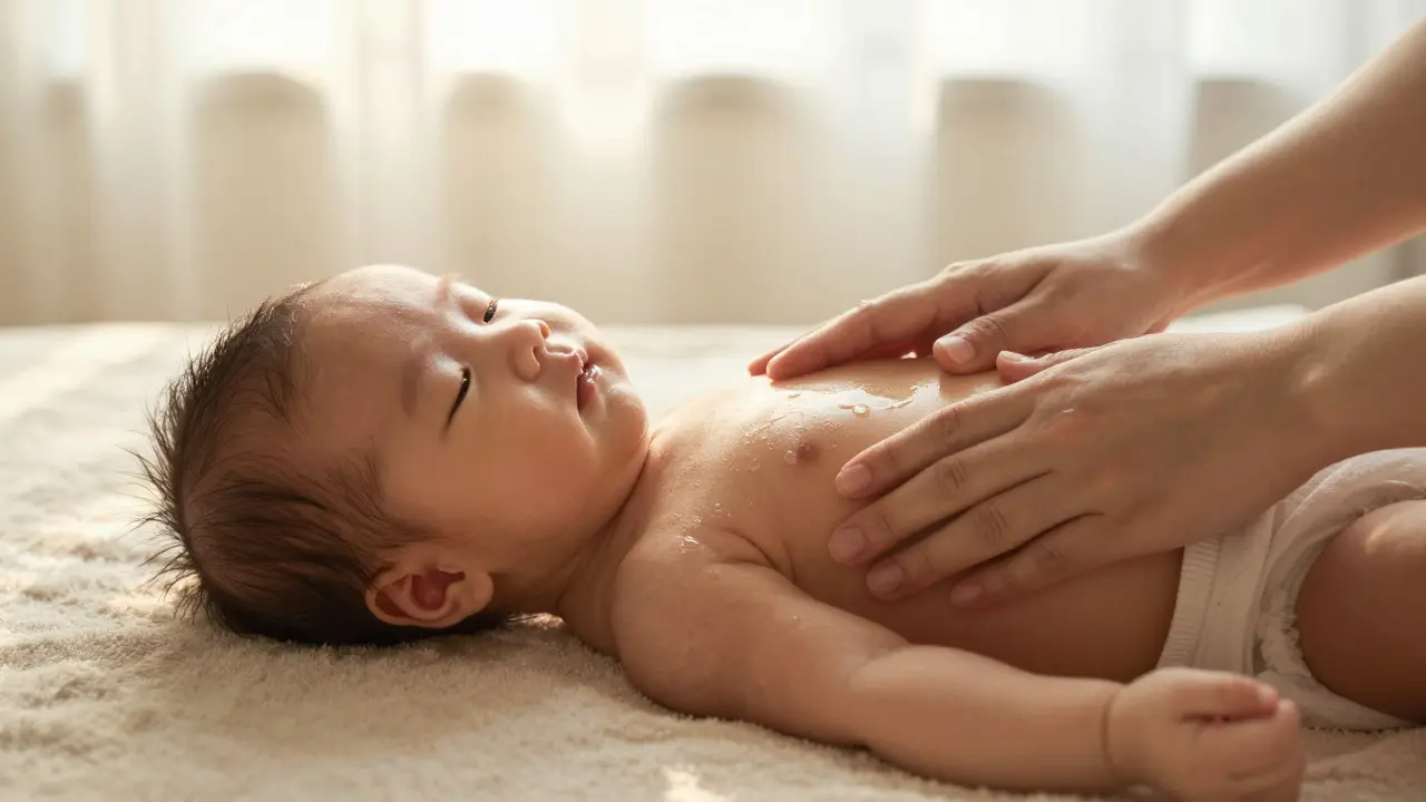 Základní techniky masáže kojenců a batolat: Jak masírovat dítě bezpečně a účinně