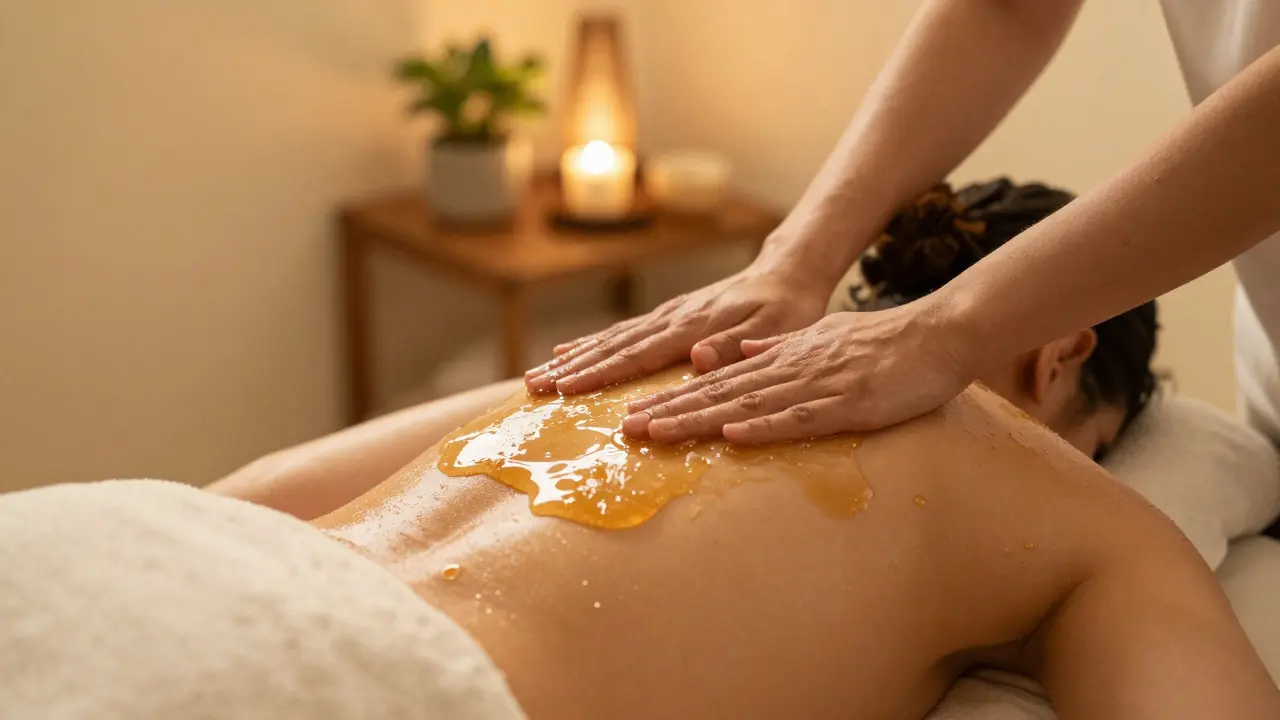 Zkuste medovou masáž pro hlubokou relaxaci - jak funguje a pro koho je ideální
