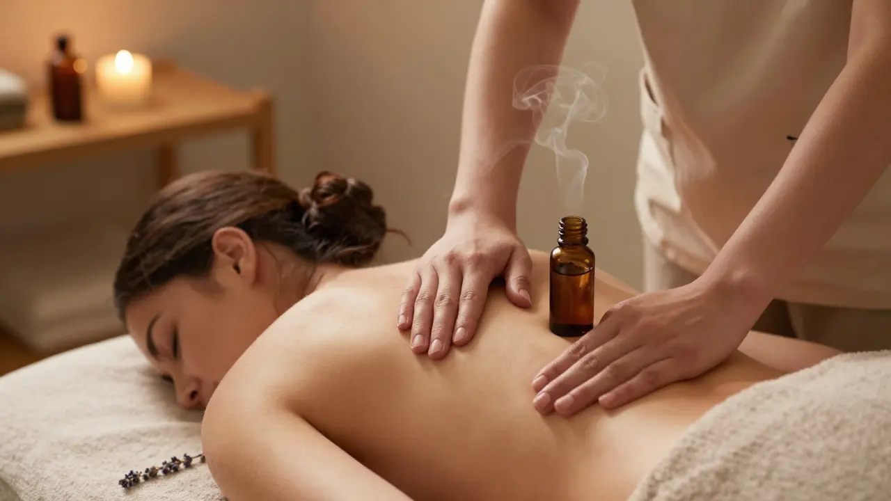 Aromaterapeutická masáž: Výhody a rizika, která musíte znát