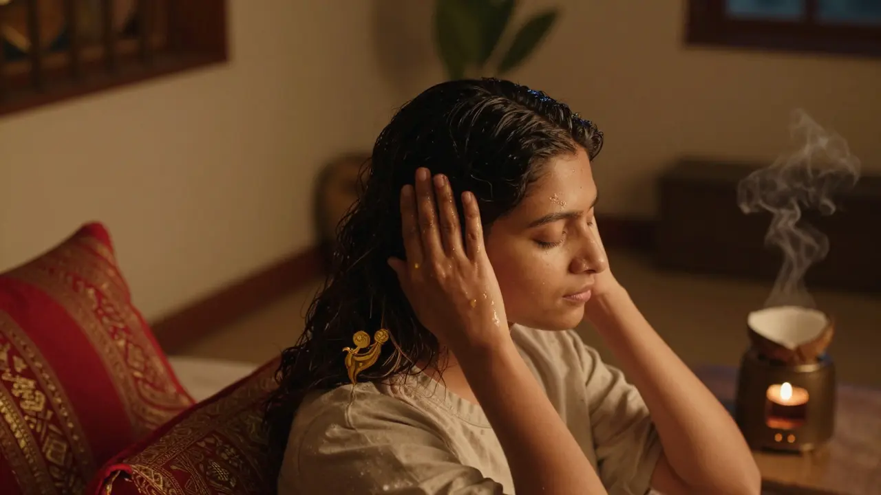 Zkuste indickou masáž hlavy pro úlevu od stresu: jak to funguje a proč to pomáhá